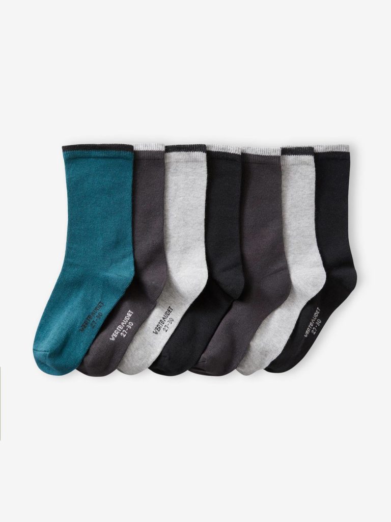 lot de paires de chaussettes garcon basics