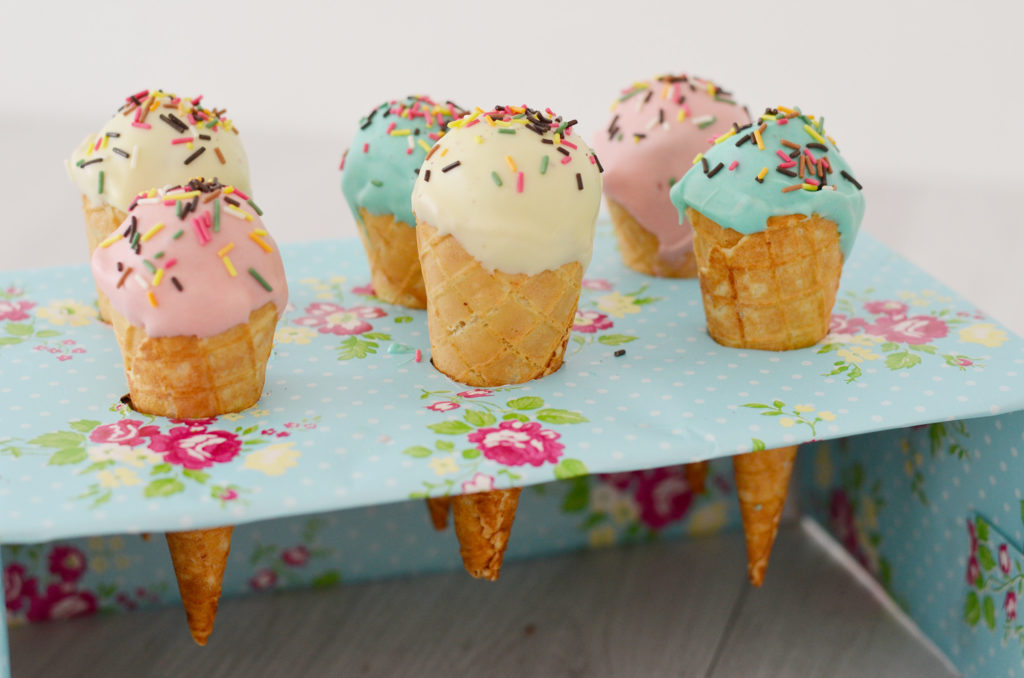 pop cakes glace cornet