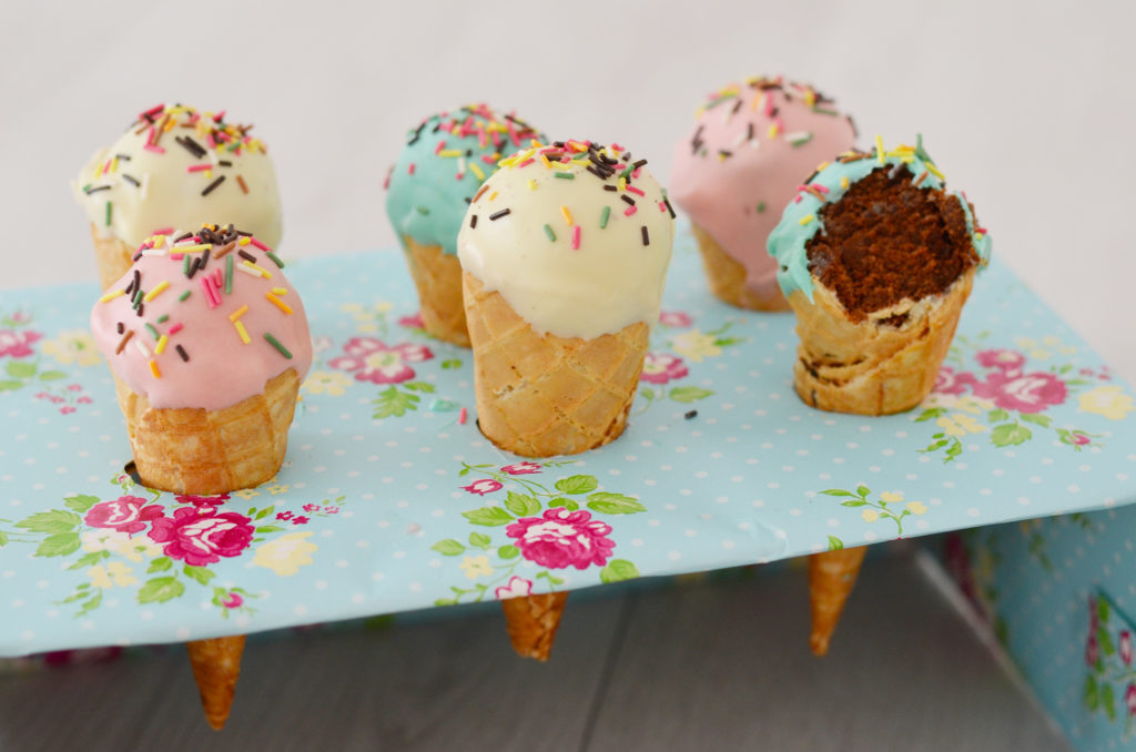 pop cakes glace cornet