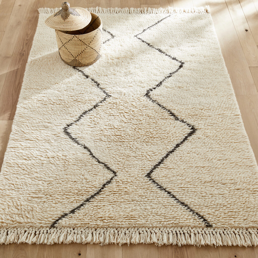 tapis berbere laine la redoute