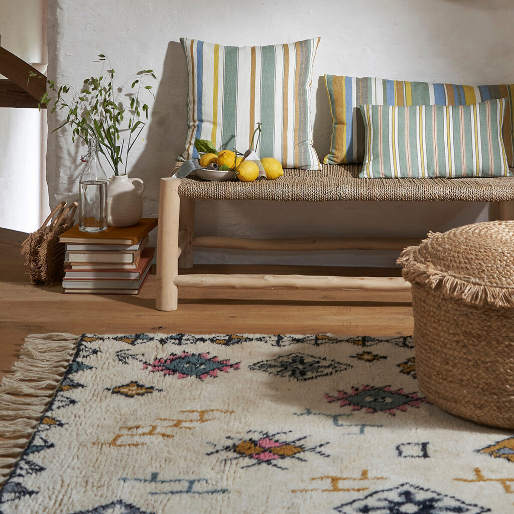 tapis berbere laine la redoute
