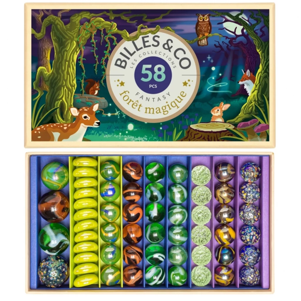 Coffret de billes Foret Magique Billes Co