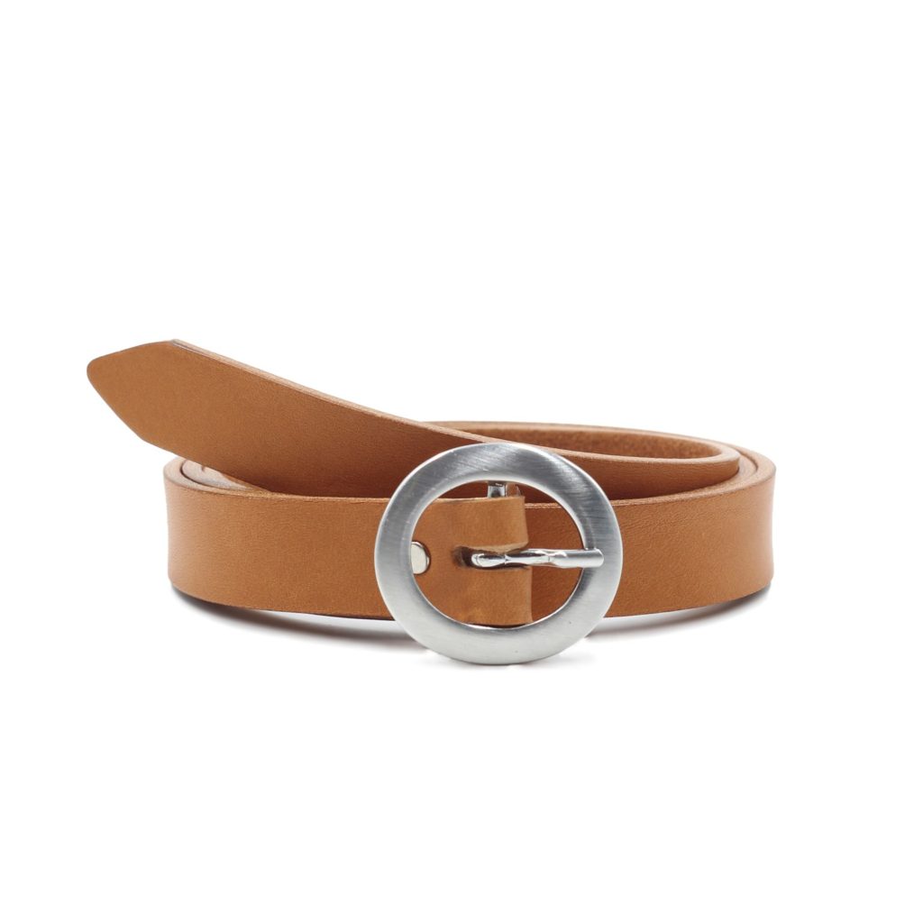 ceinture cuir femme dore