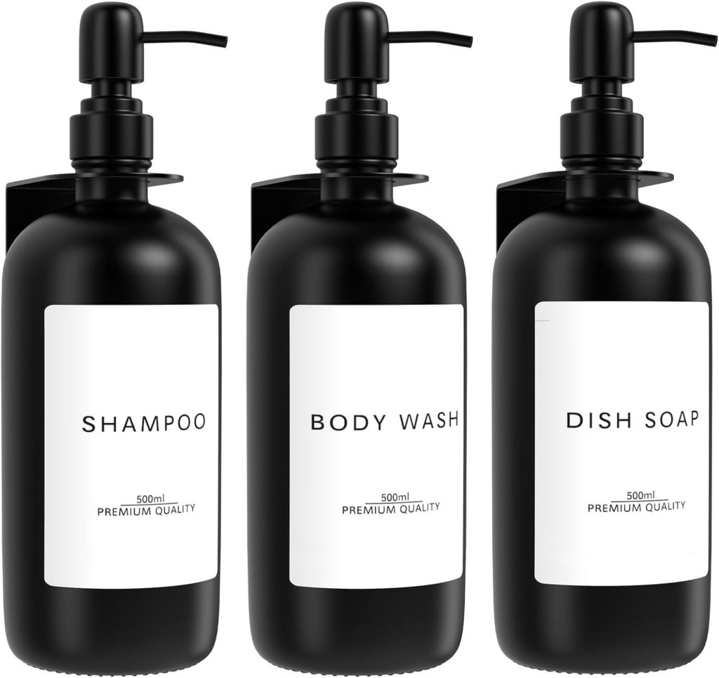 distributeur savon shampooing gel douche