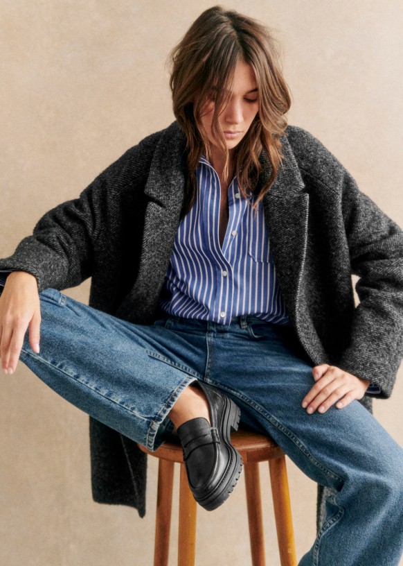 manteau chaud femme sezane