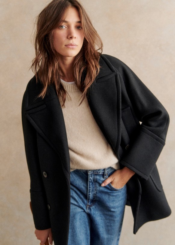 manteau chaud femme sezane