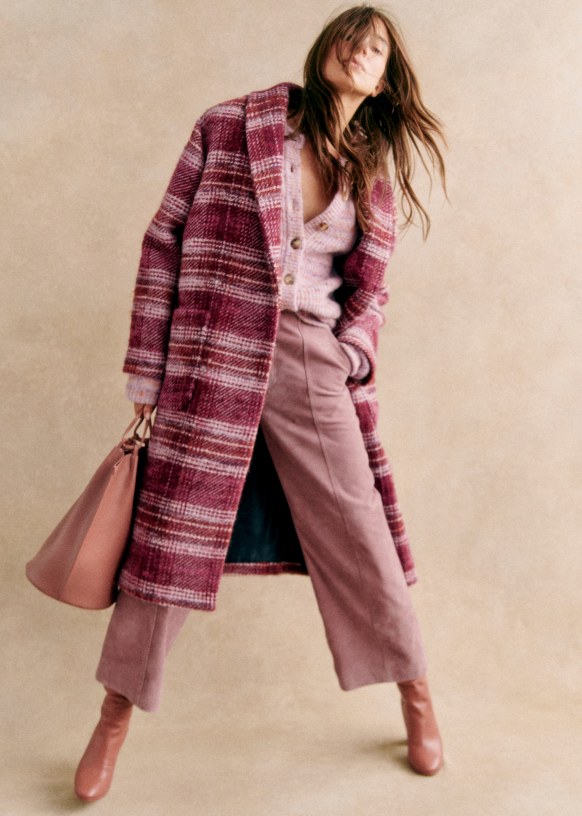 manteau chaud femme sezane