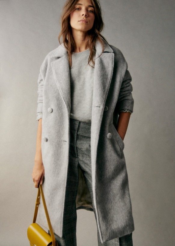 manteau chaud femme sezane