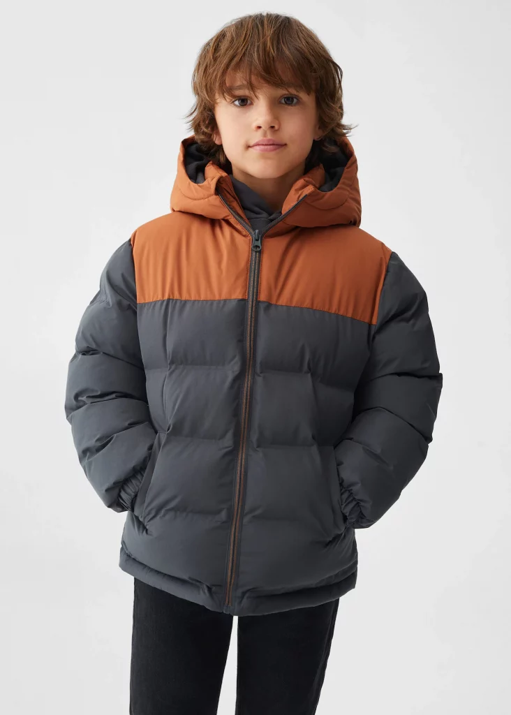 manteau garcon doudoune anorak