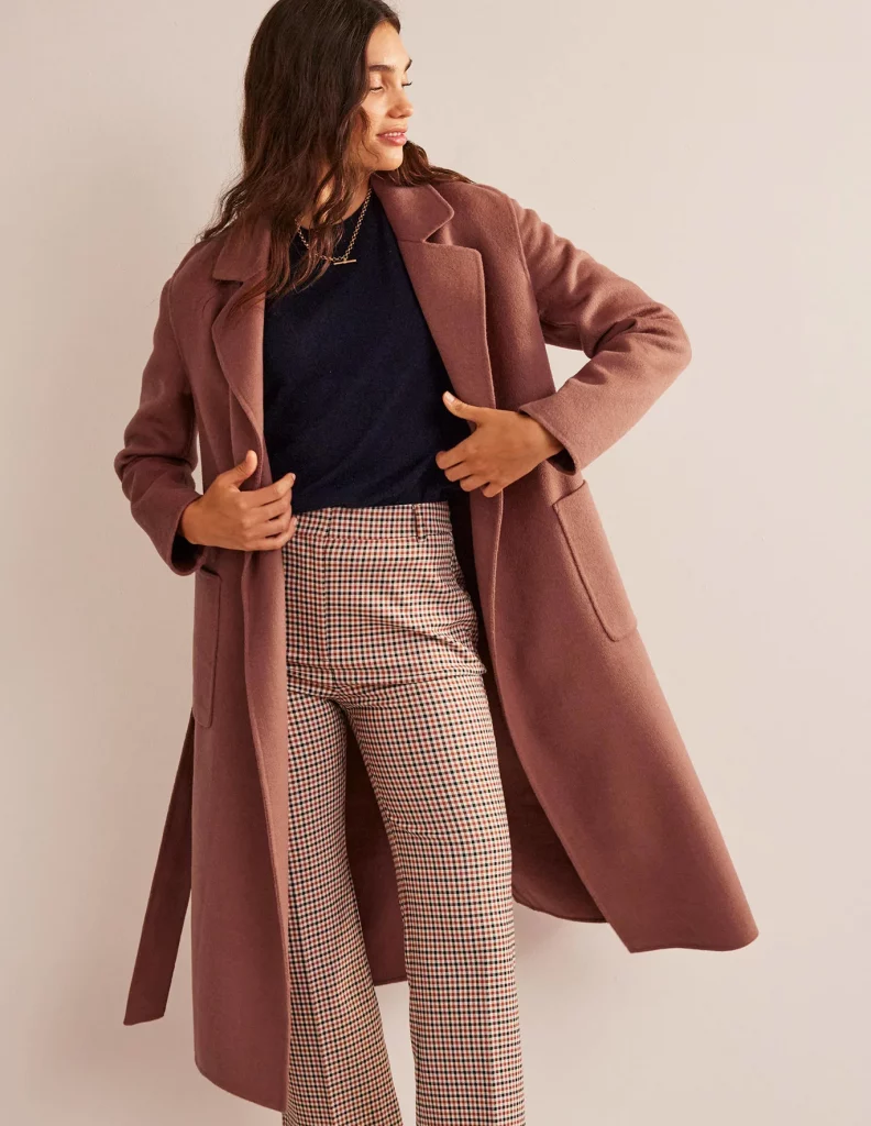 manteau laine femme boden