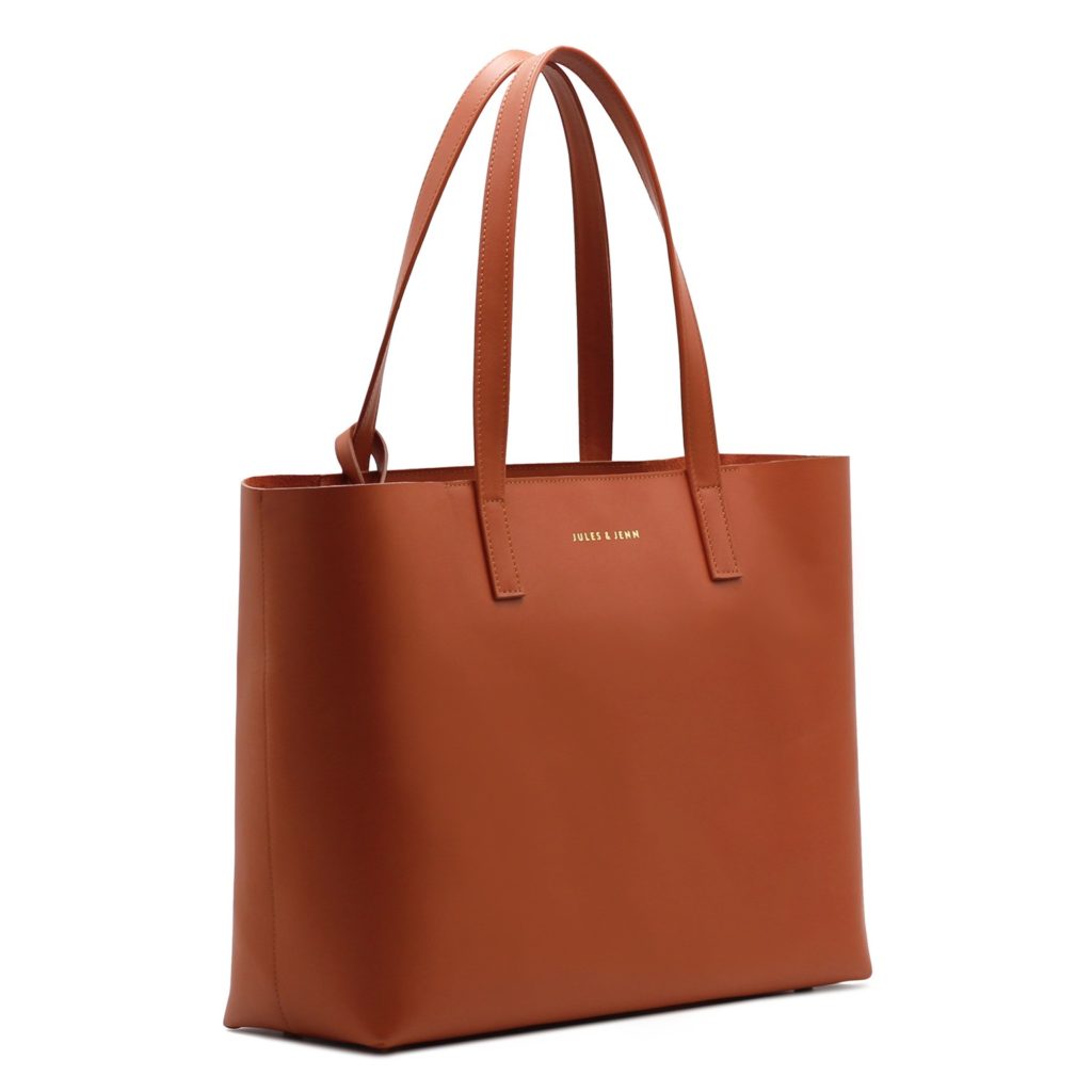 sac cabas cuir brique sac cabas femme