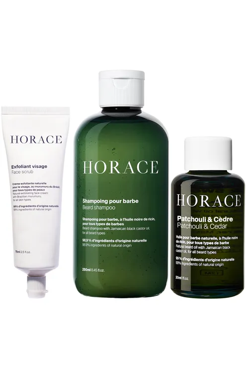 soins barbe routine homme horace