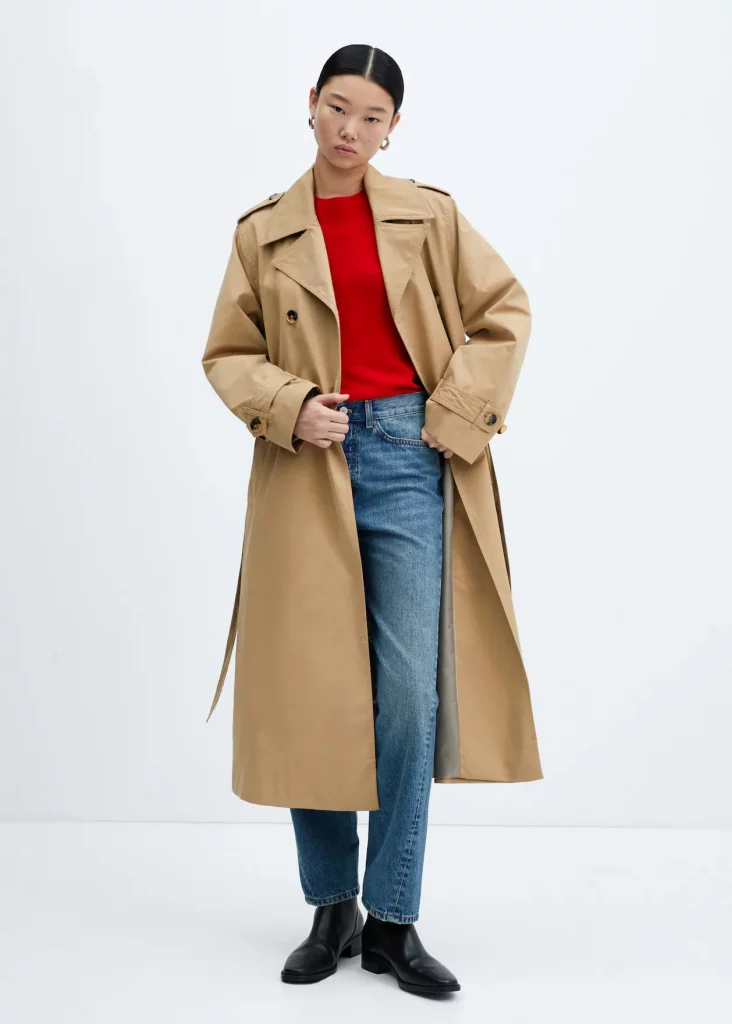 trench femme mango