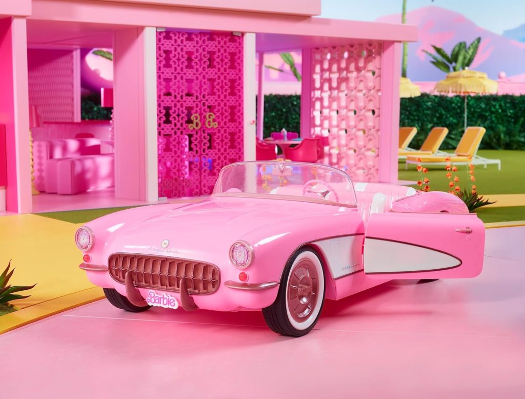 voiture barbie cabriolet