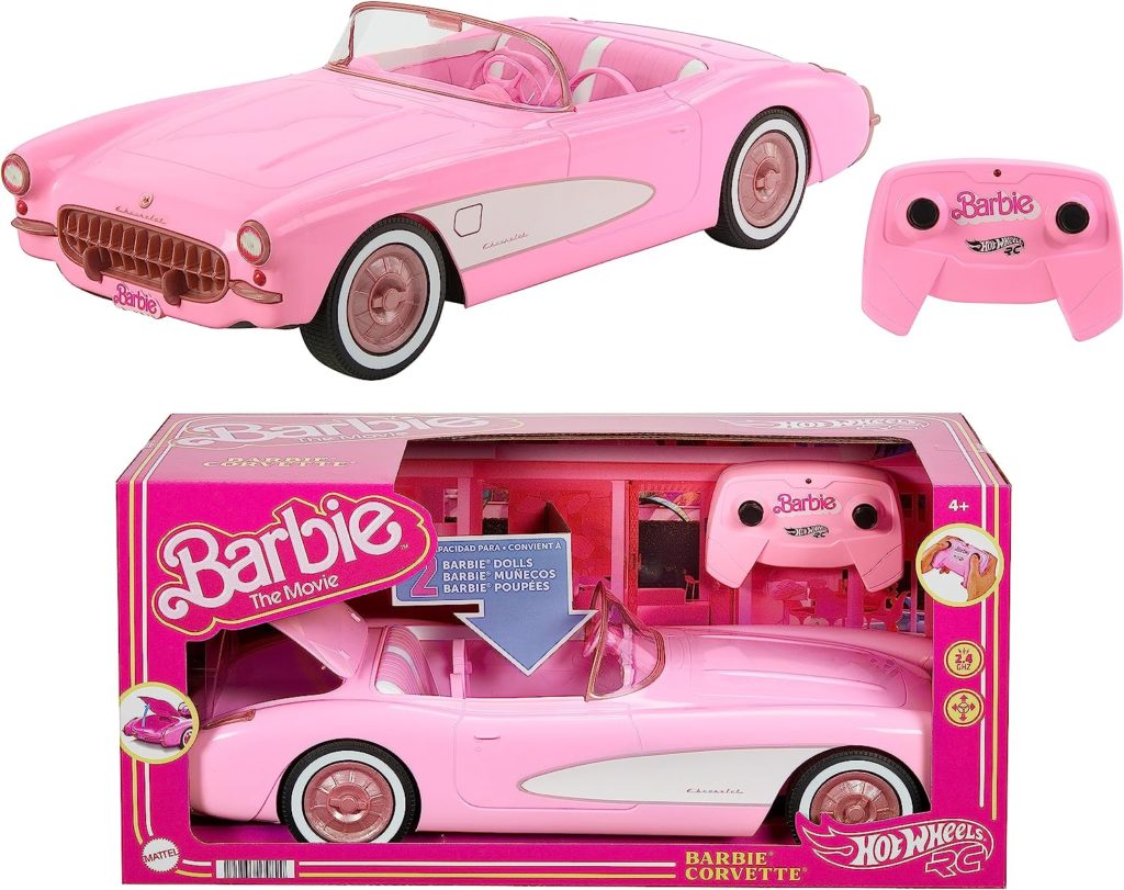 voiture barbie corvette telecommandee