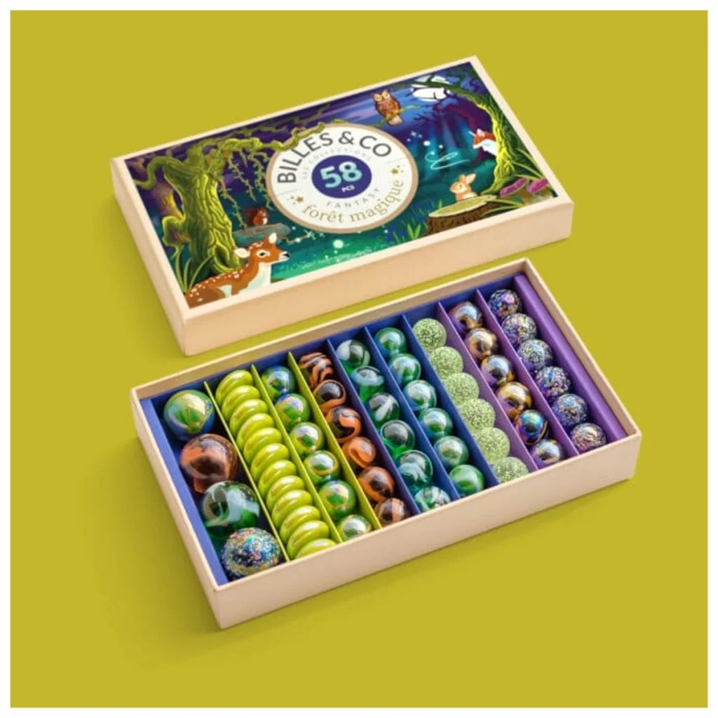 Coffret de billes Foret Magique Billes Co