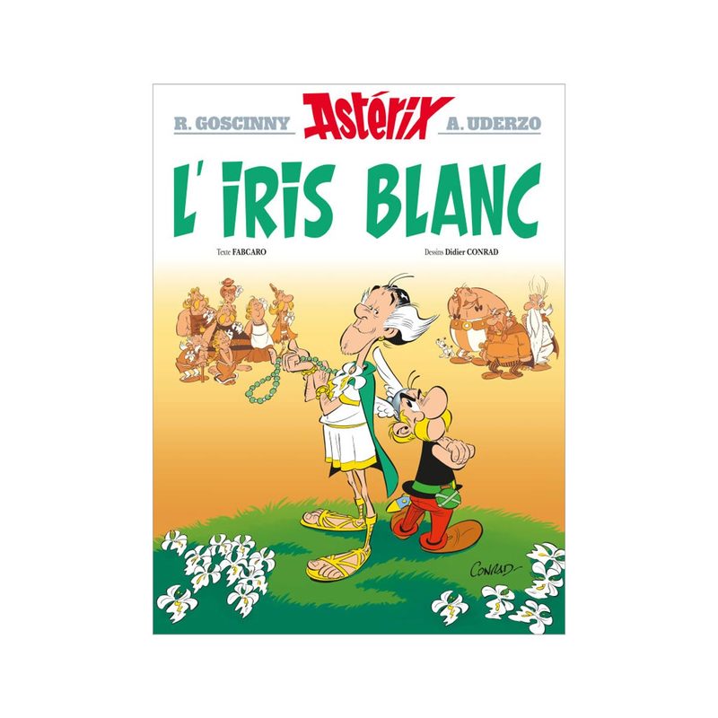 bd asterix iris blanc