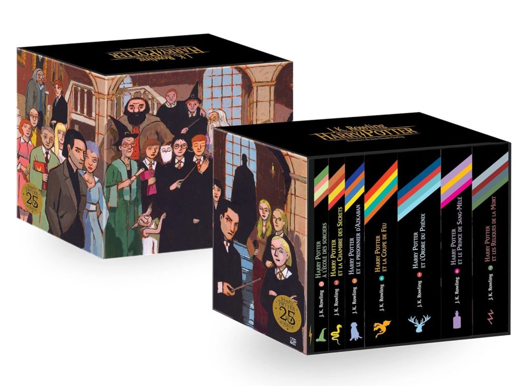 coffret collector collection livres harry potter