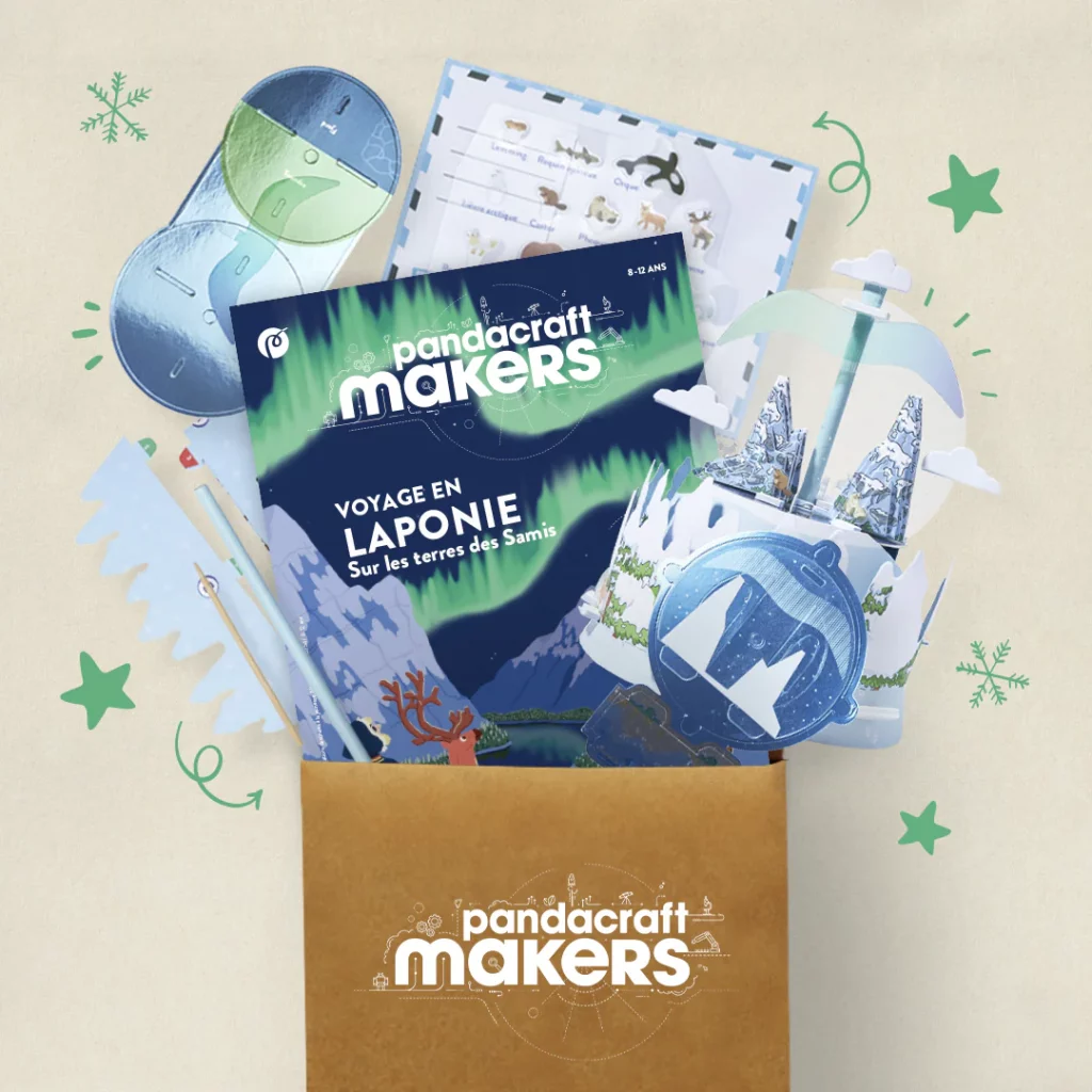 pandacraft makers box creative abonnement ans laponie