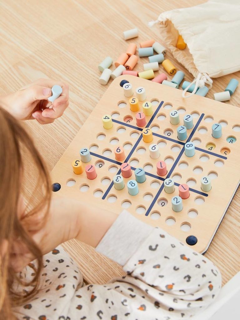 sudoku des couleurs en bois fsc