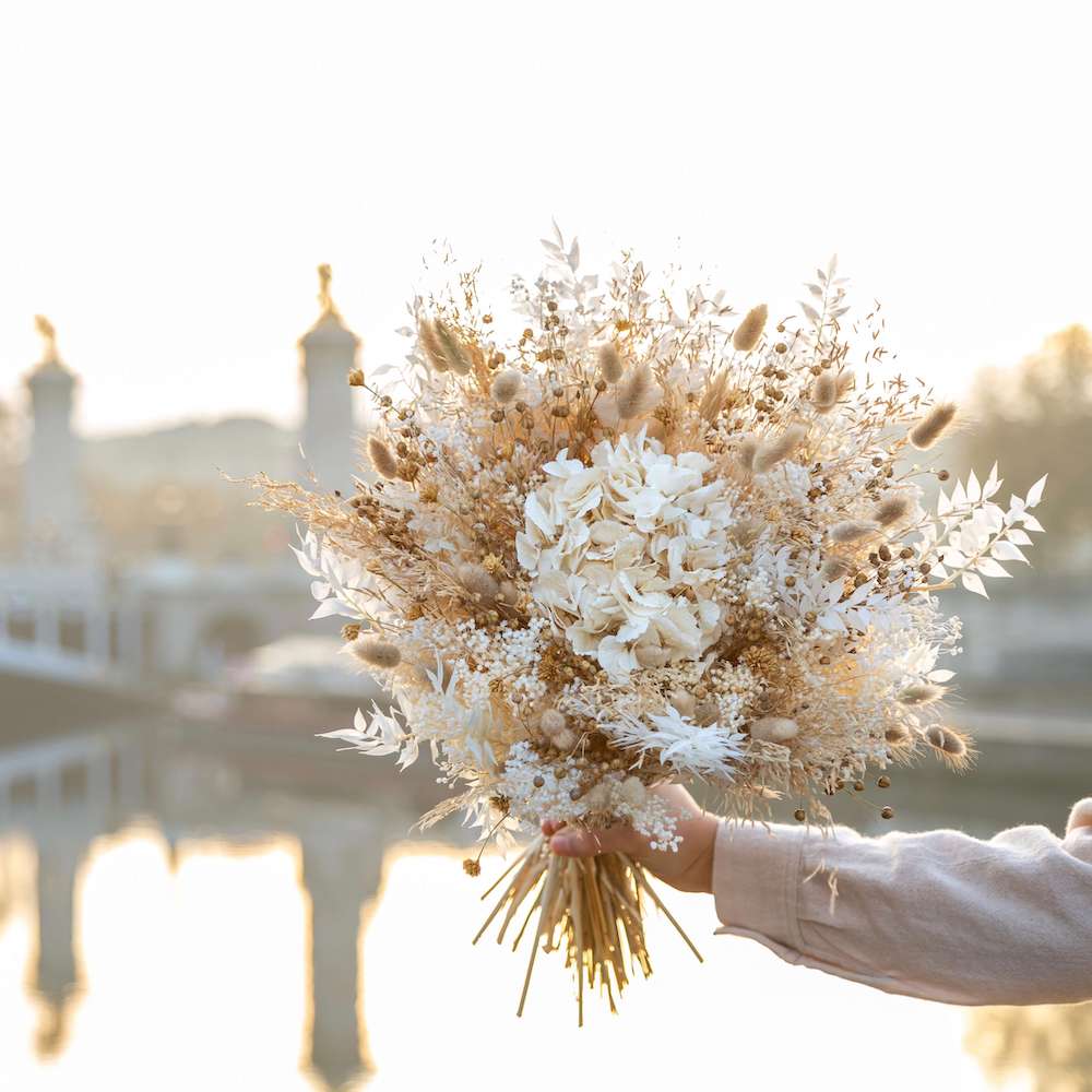 bouquet fleurs sechees naturel x