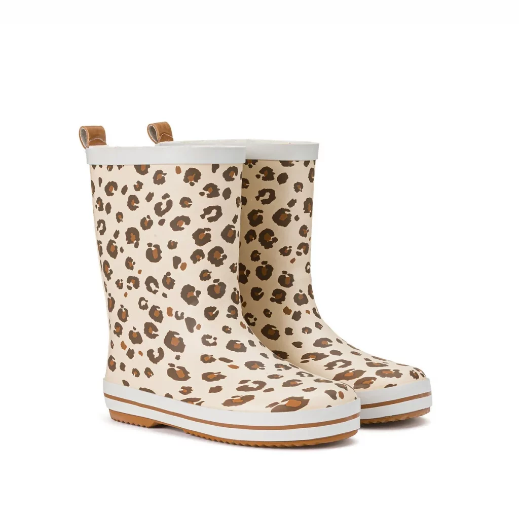 bottes pluie leopard