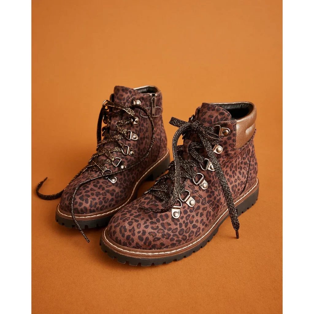 bottines leopard