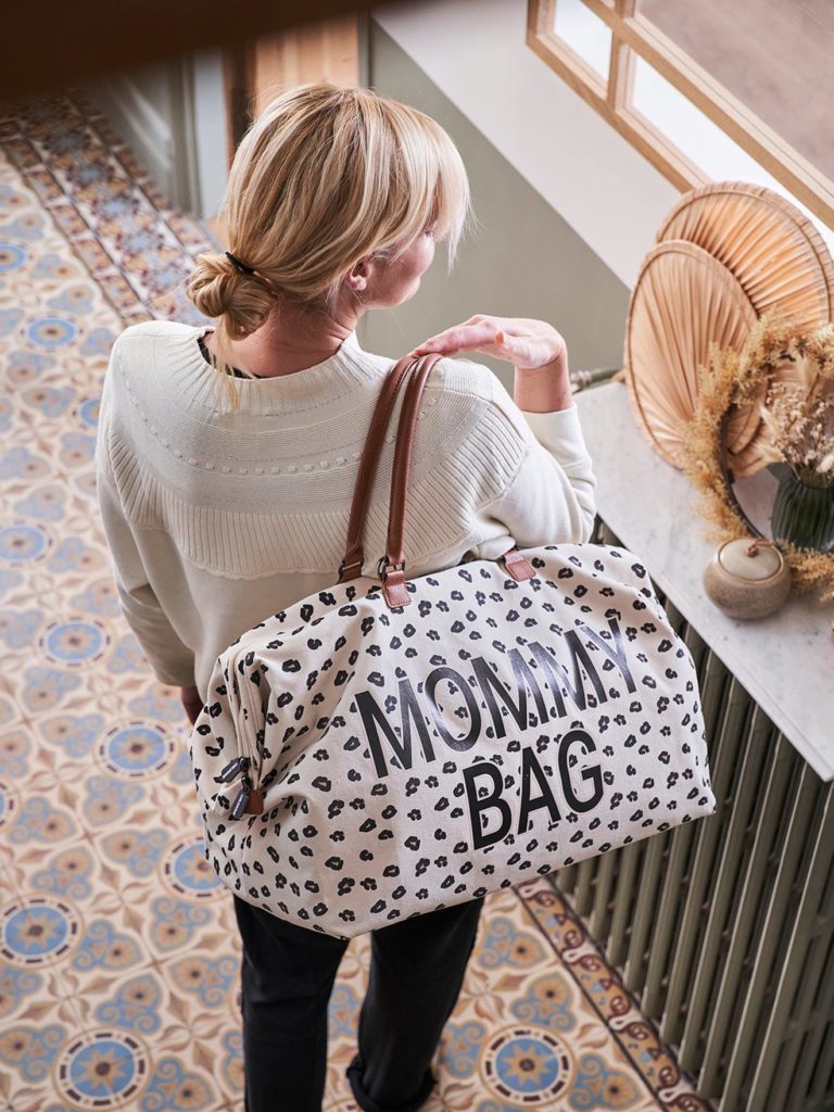 sac a langer mommy leopard childhome