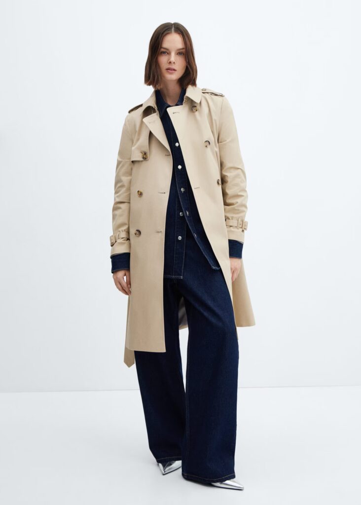 trench femme mango