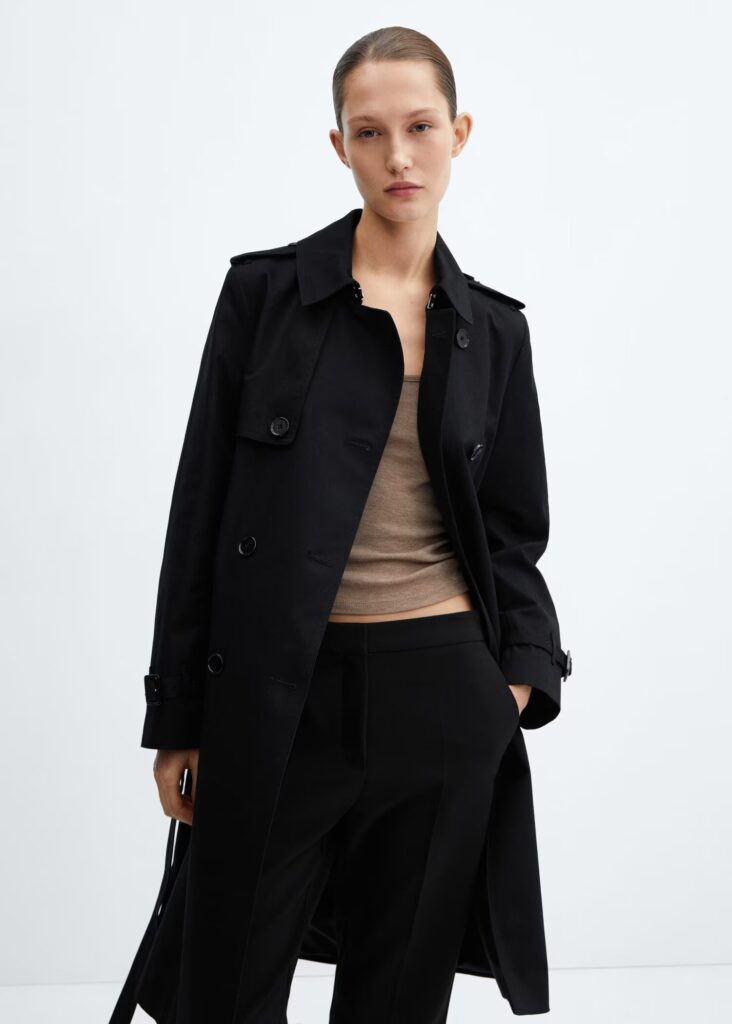 trench femme mango