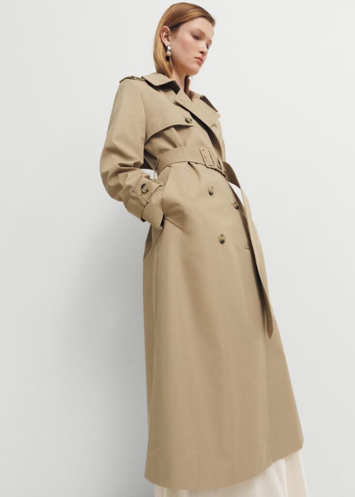 trench femme mango