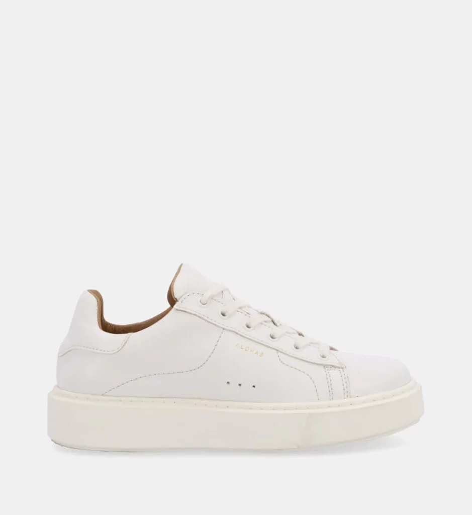 baskets blanches cuir vegan