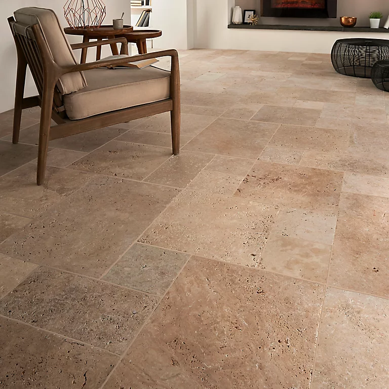 carrelage travertin castorama