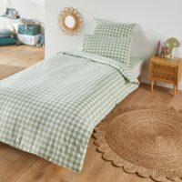 Une déco de printemps avec le charme intemporel du vichy