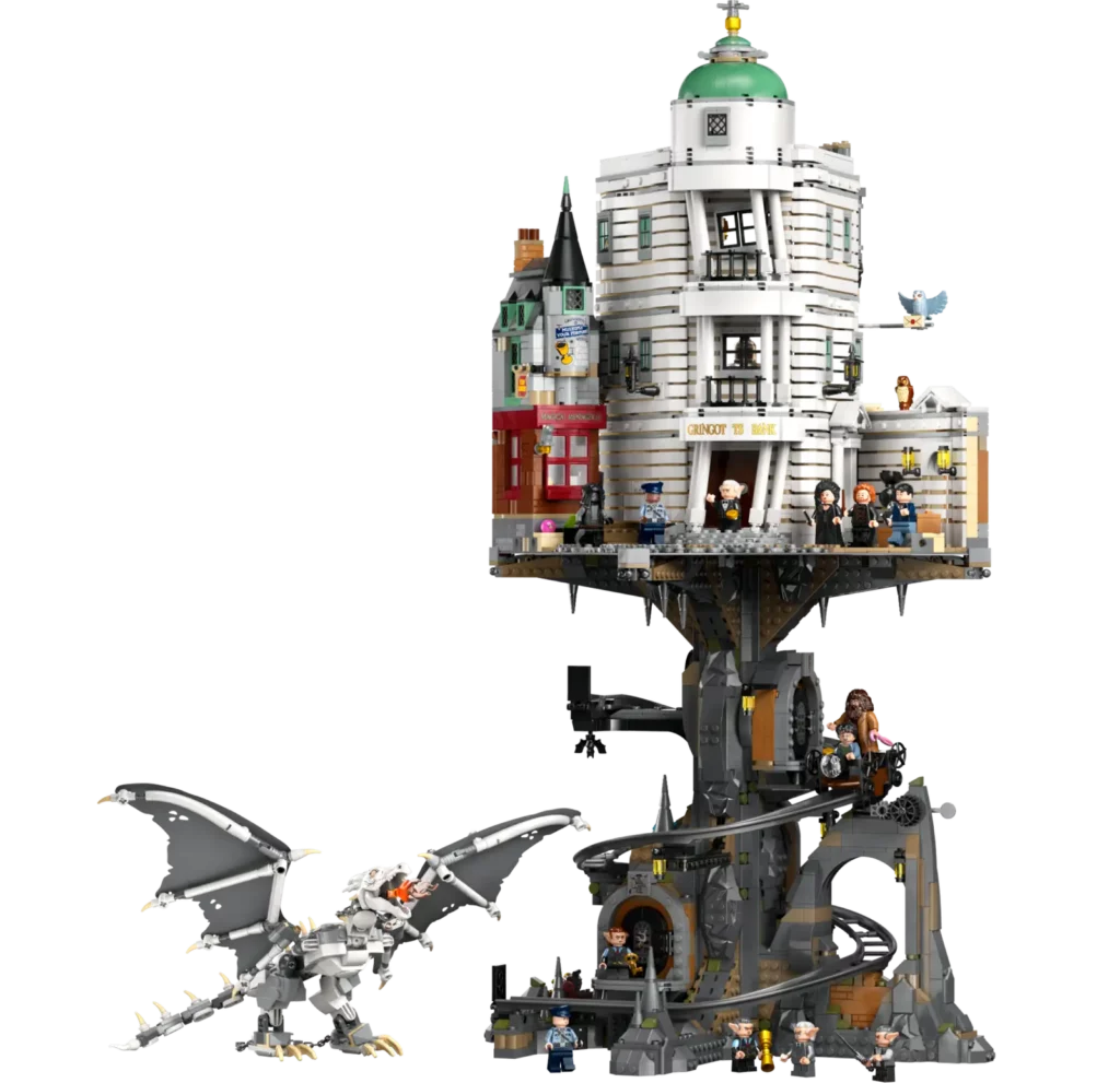 lego harry potter la banque gringotts