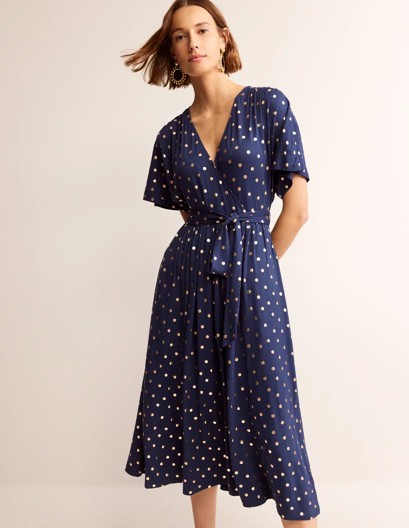 robe bleue femme