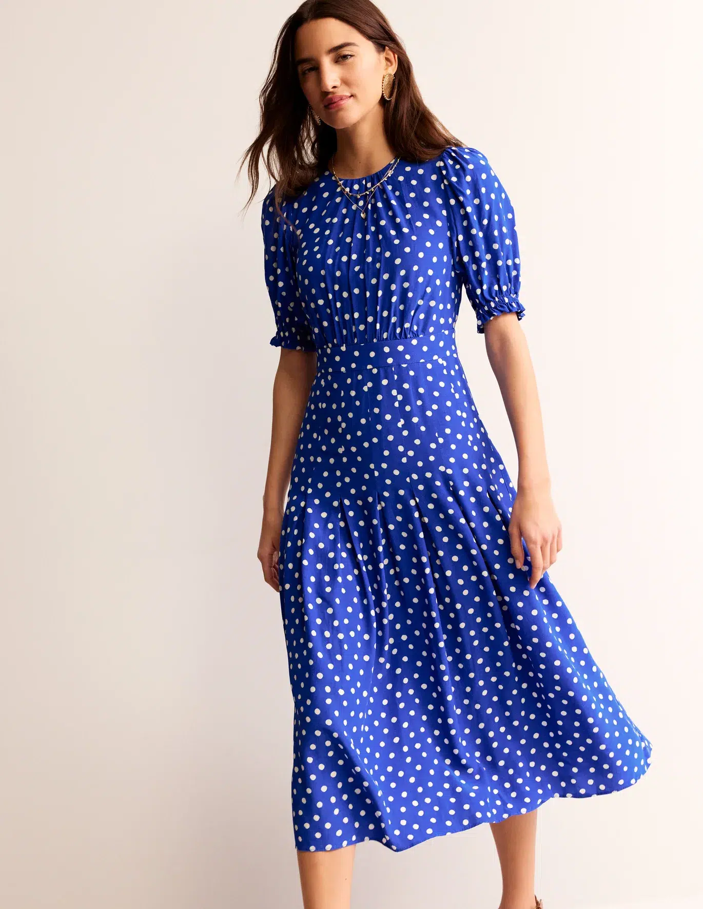 robe bleue femme