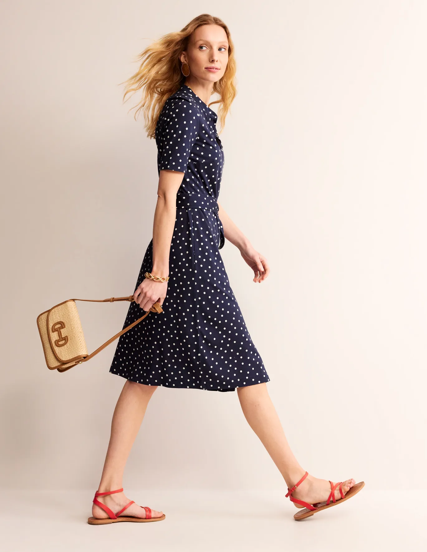 robe bleue femme