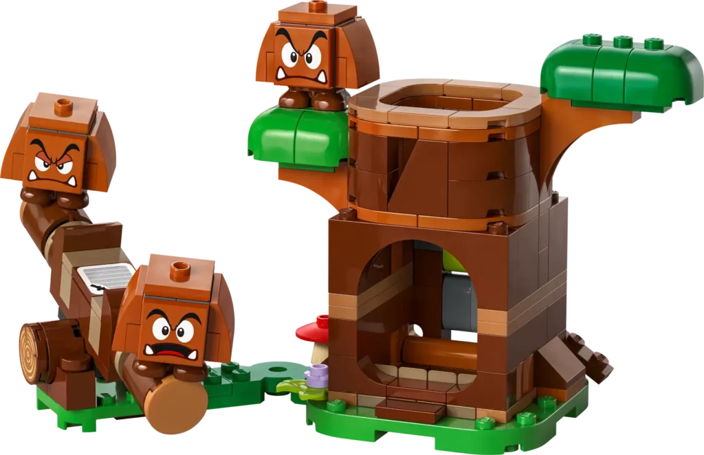 super mario goombas lego