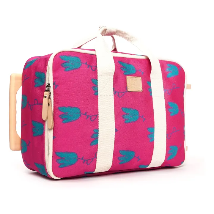 valise jojo factory roulette valise enfant rose