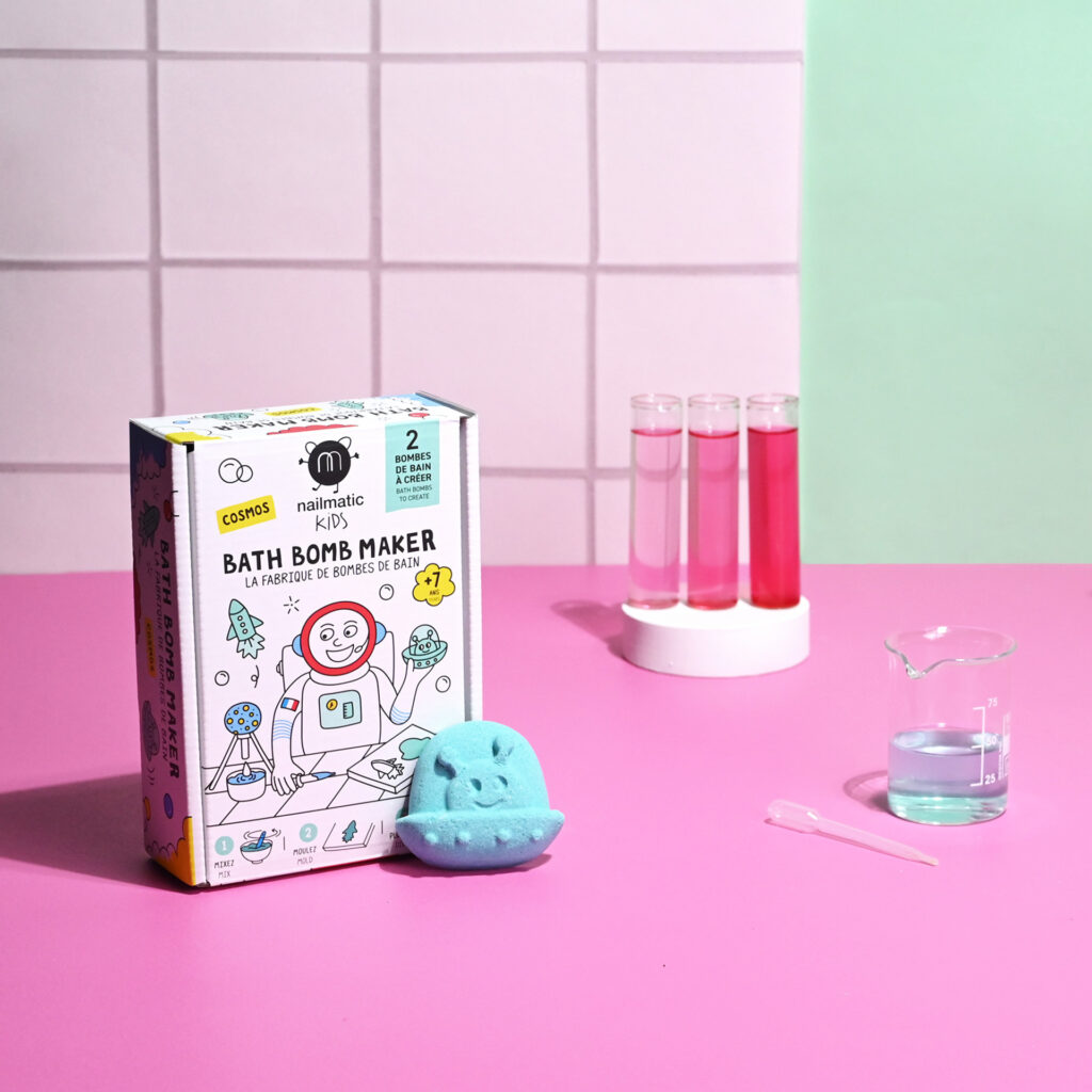 fabrique de bombes de bain cosmos