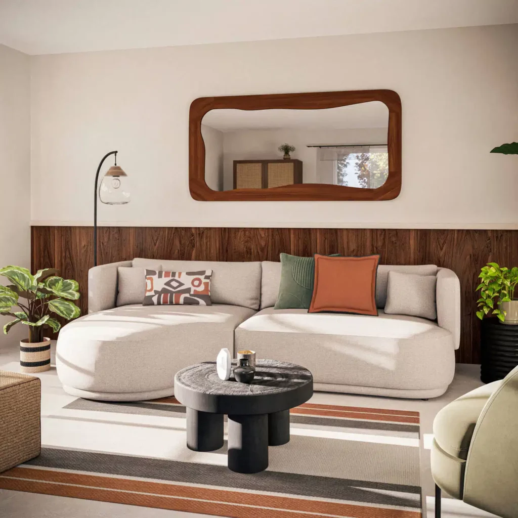 canape arrondi maisons du monde
