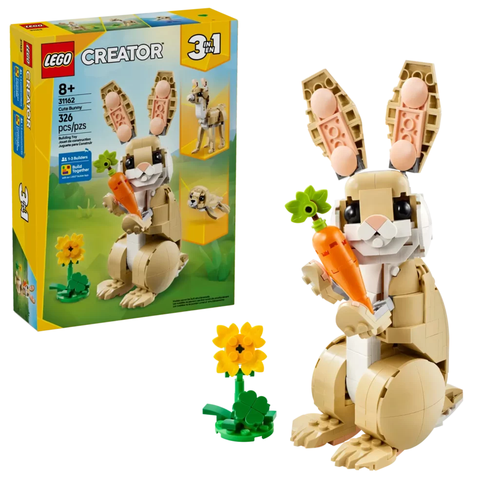 lapin paques lego