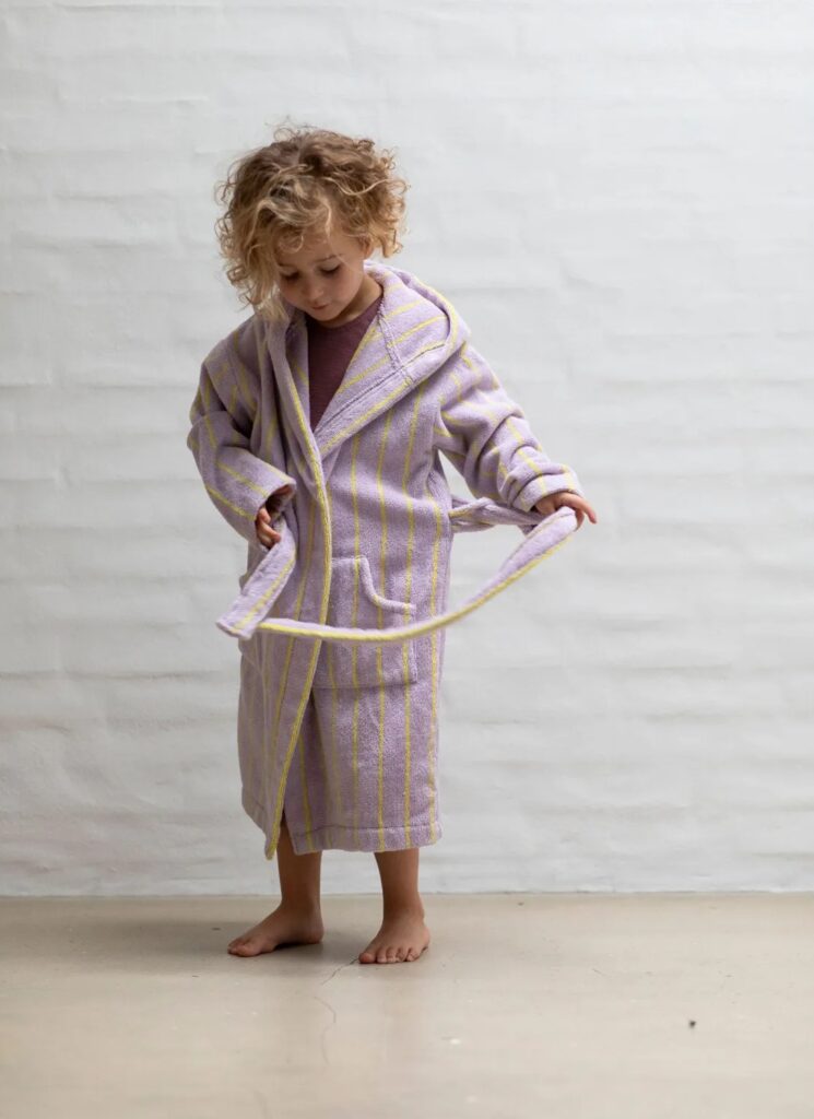 peignoir lavande enfant copie