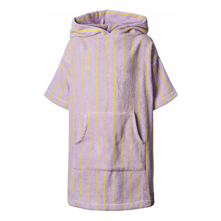 poncho enfant lilas lavande