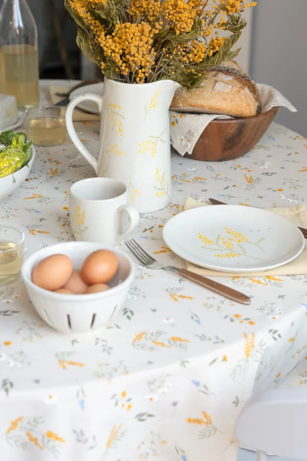 VAISSELLE ART TABLE MIMOSA