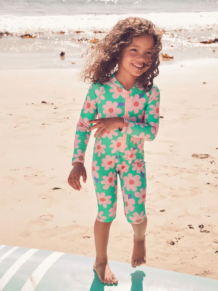maillot de bain colore paillettes enfant