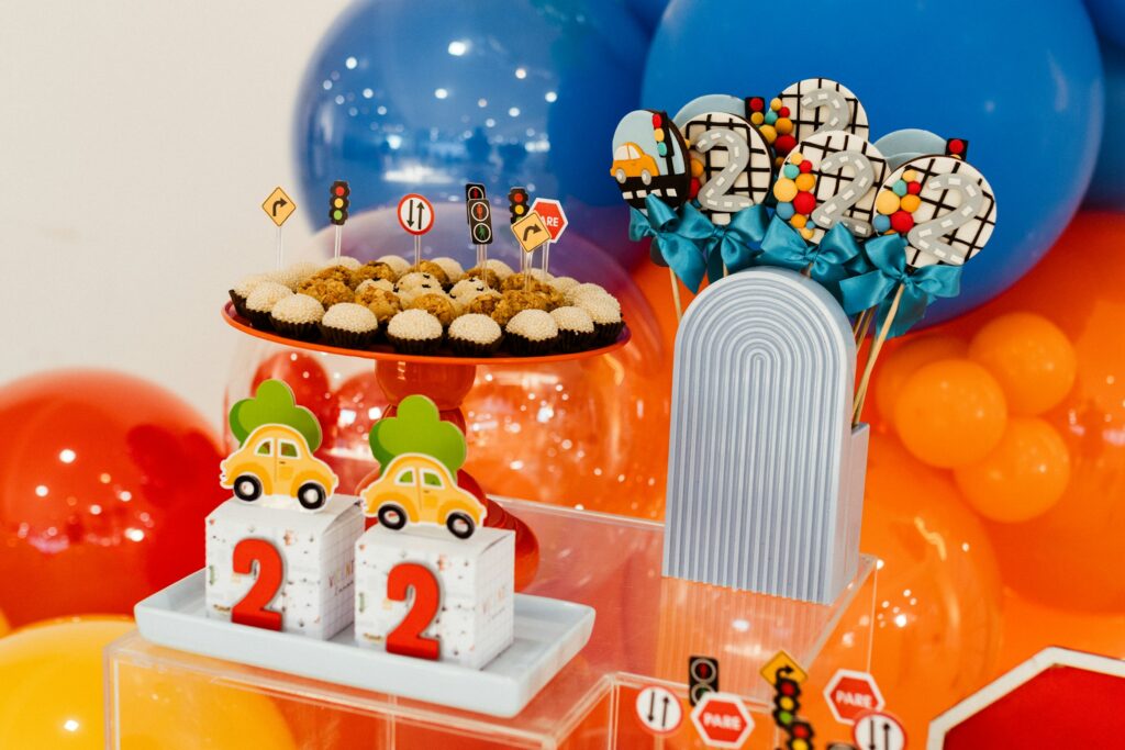organiser anniversaire enfant gateau