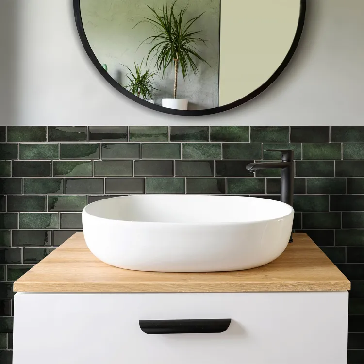 credence adhesive carrelage metro sticker mural cuisine salle de bain