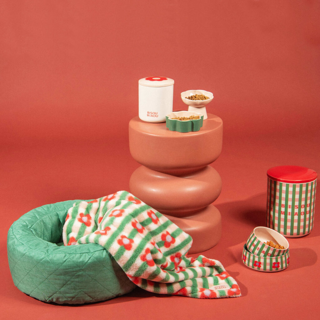 gamelle chat accessoire deco